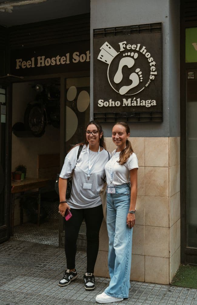 Temporary editorial image of international education in Málaga