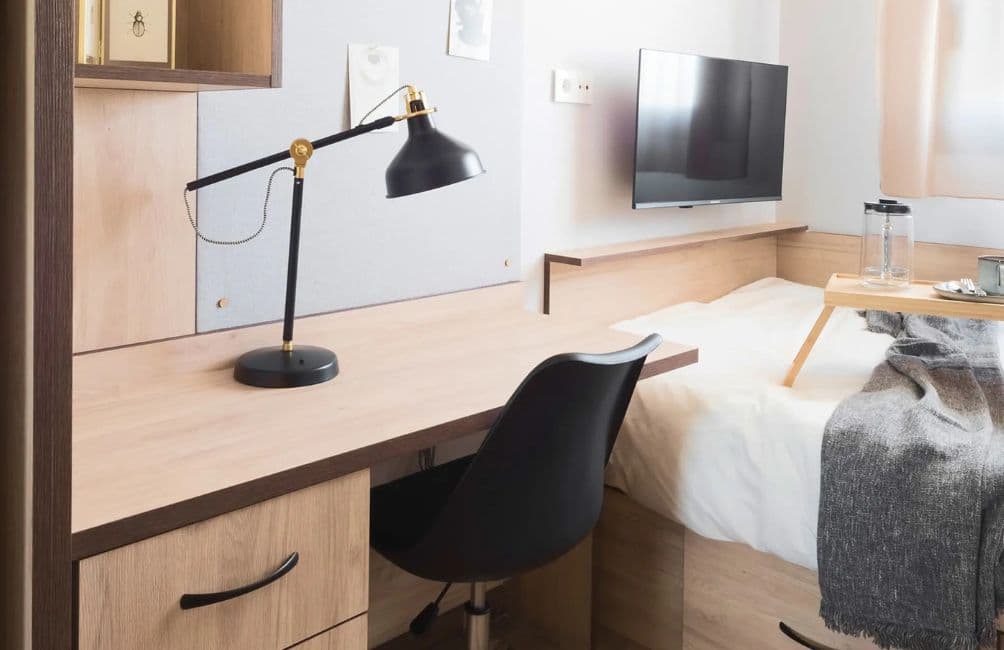 Temporary modern student residence image